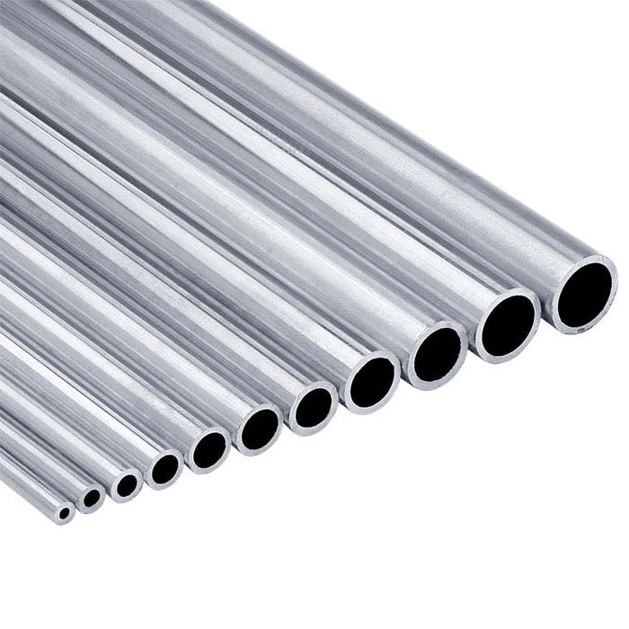 Sterling Silver 6.12mm Seamless Heavy-Wall Tubing, Hard, 304.8mm Length