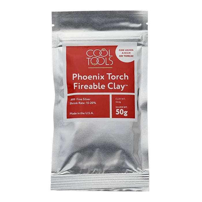 Phoenix Torch Fireable Clay™, Fine Silver