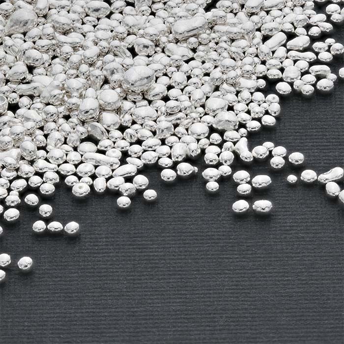 Sterilite™ Grão de Fundição em Prata Esterlina De-Ox