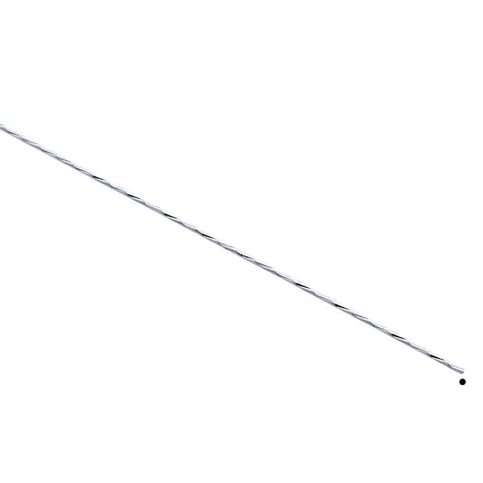 Sterling Silver Diamond-Cut Pattern #1 Wires, Dead-Soft