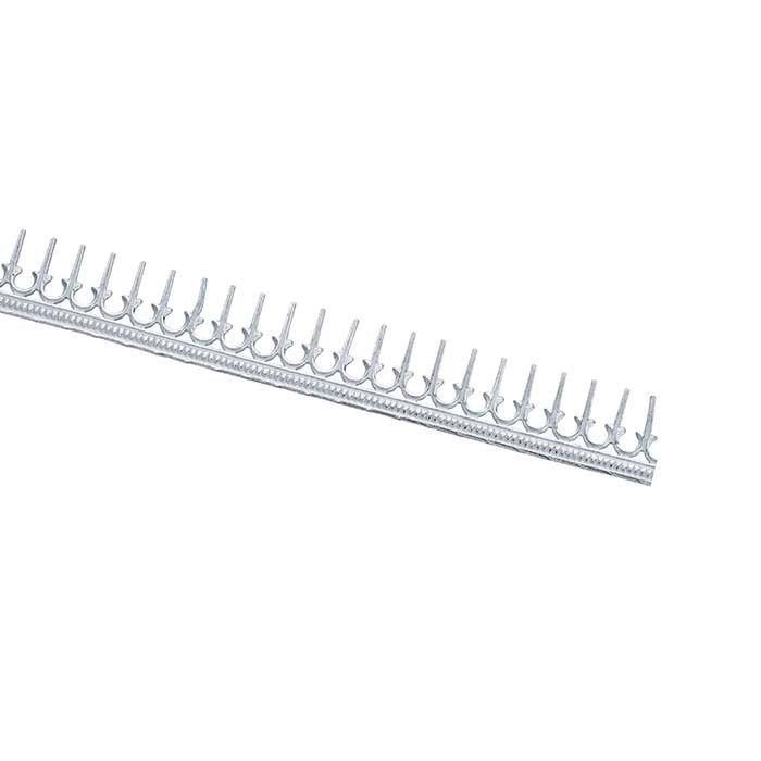 Sterling sølv "Dolke" galleri tråd, hard (som valsede)