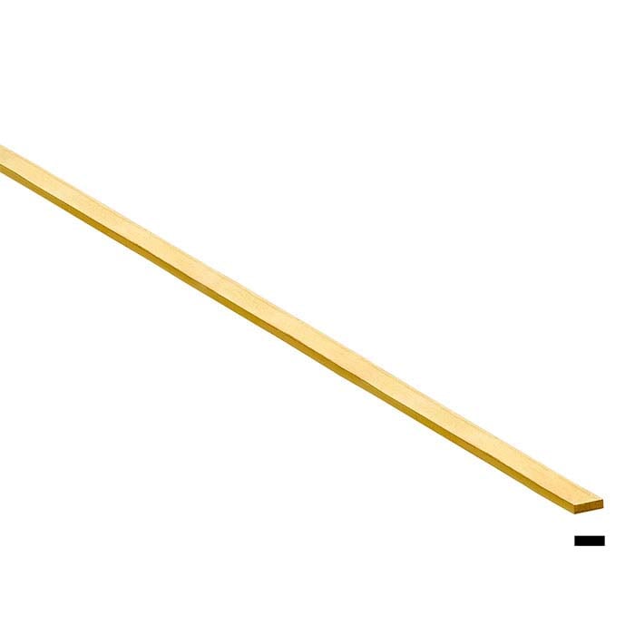 14/20 Yellow Gold-Filled 4 x . Rectangle Wire, 1/4-Hard