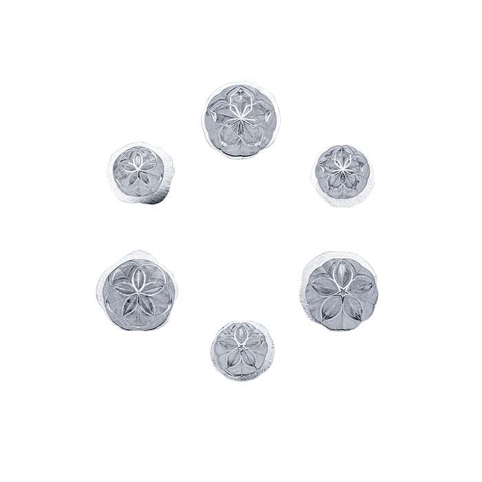 Bonny Doon Mini Coining Die Shot Plate, Graduated #13 (Petals