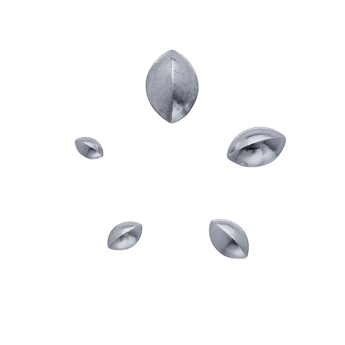 Bonny Doon Mini Coining Die Shot Plate, Graduated #52 (Marquise Sugarloaf