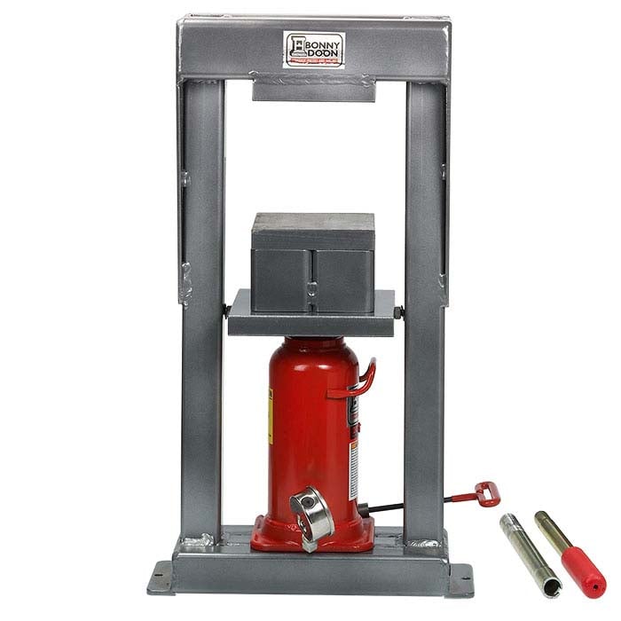 Bonny Doon 20-tons Mark III Manuell Hydraulisk Press & Kolv