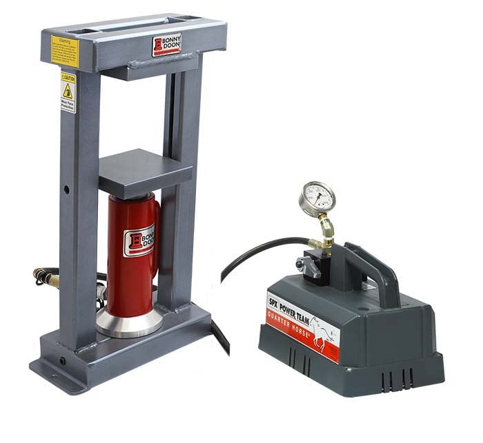 Bonny Doon Classic 20-Ton Elektrische Hydraulische Pers & Ram