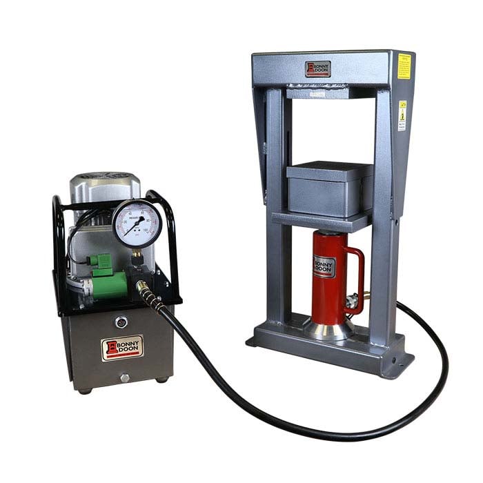 Bonny Doon Pressa Idraulica Elettrica ad Alta Velocità da 20 Ton Mark III Pro da 20 Tonnellate