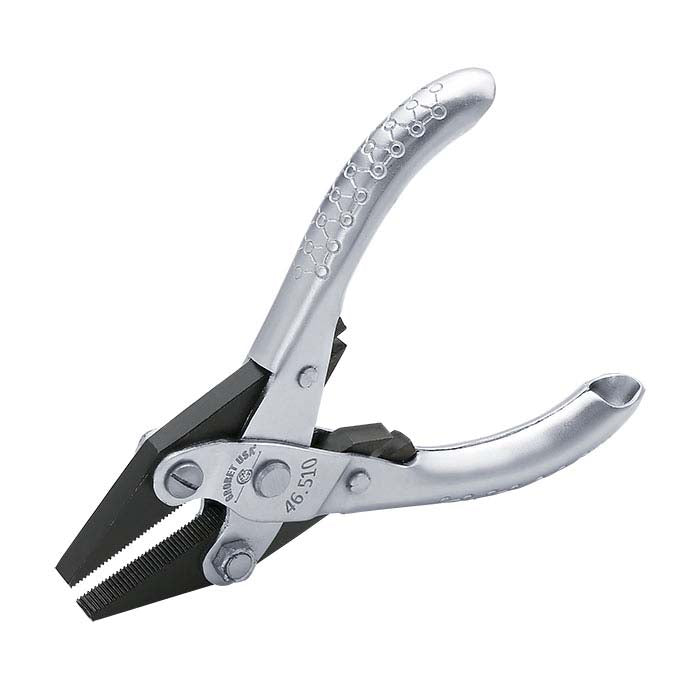 Grobet® Flat-Nose Parallel Action Action Pliers