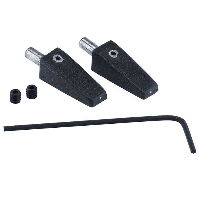 Replacement Delrin® Jaw Inserts for Swanstrom Flat-Nose Pliers