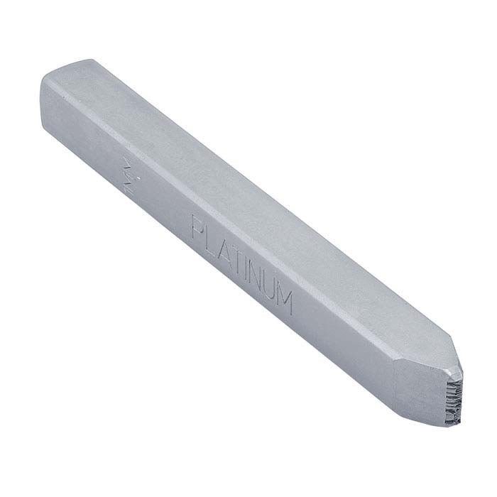 Punzone per marchiatura, "Platino," gambo dritto