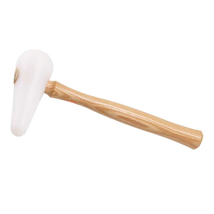 Birnenförmiger Hammer mit Kunststoffkopf, 0,21 kg.