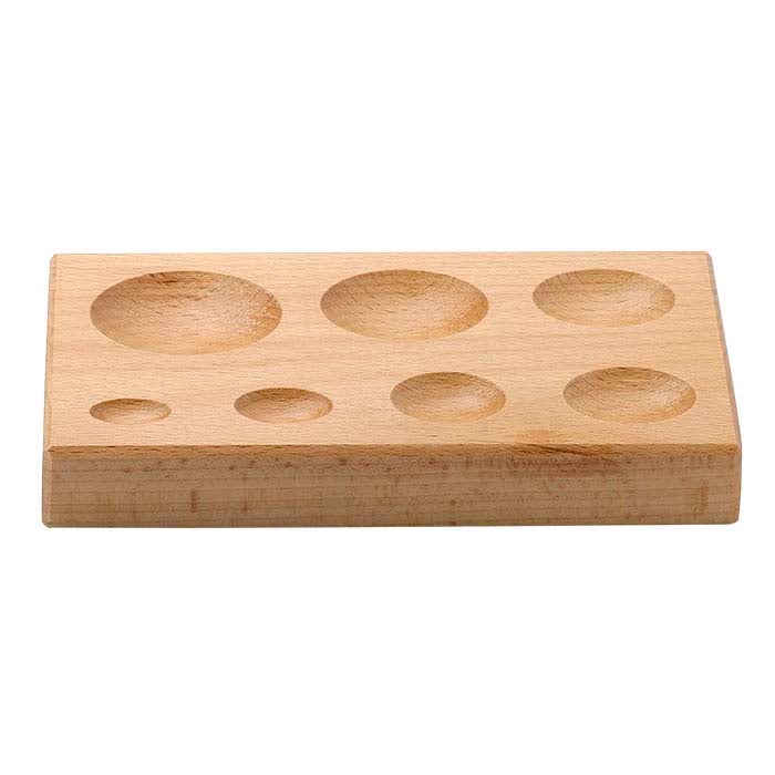 Wood Dapping Block, Oval