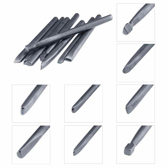 Zestaw narzędzi do repusowania wysokiego reliefu Premium Della Terra Studios