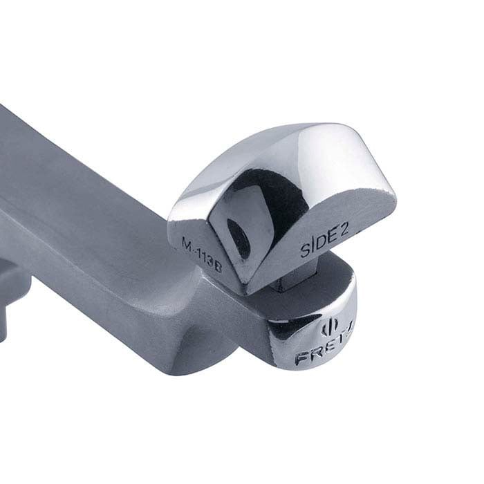 Fretz® M-113B قضيب تشكيل الكفة المحدب "تشطيب" للتجعيد