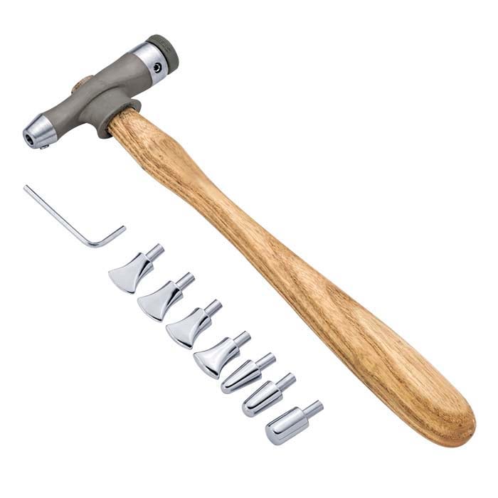 Fretz® Maker® MKR-7 Deluxe Hammer with Interchangeable Faces