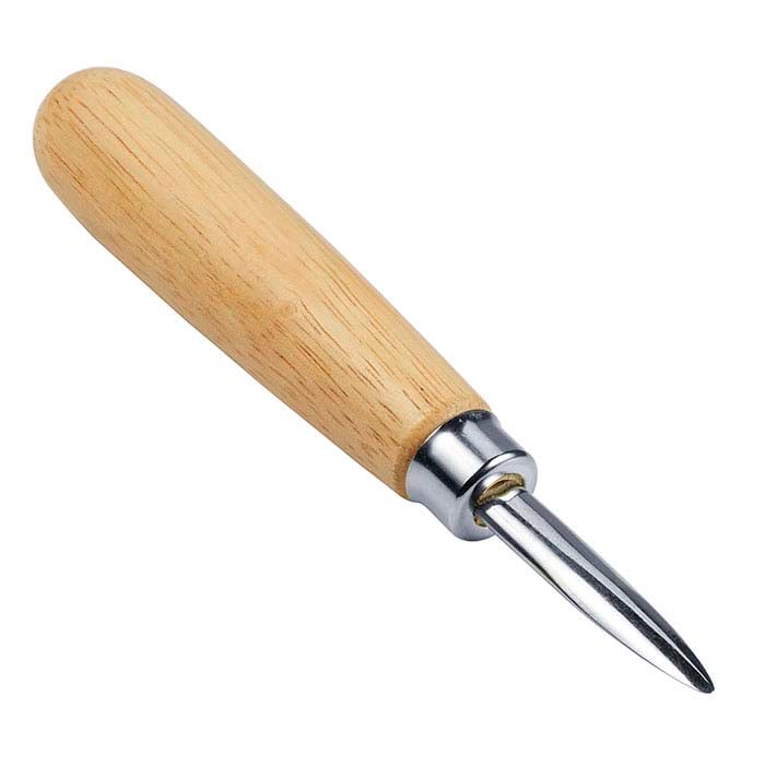 Brunitore in Acciaio, Dritto