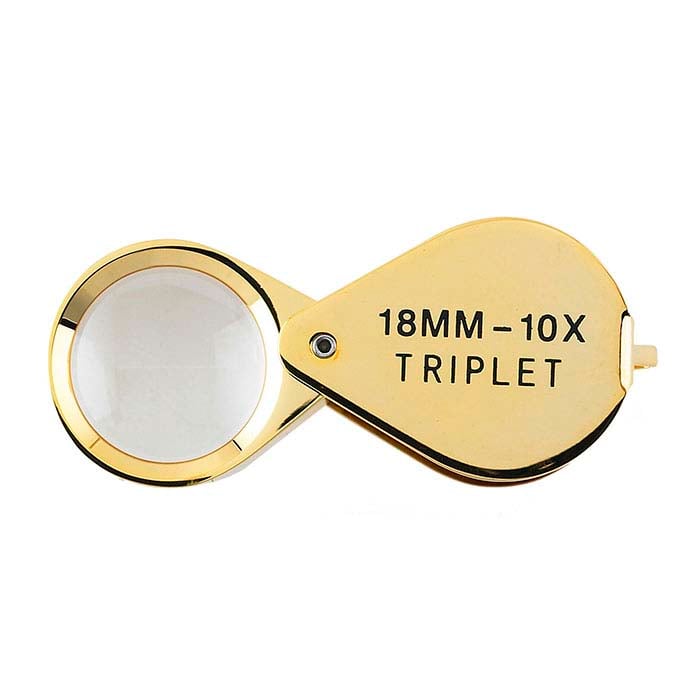 10X 트리플릿 루페, 골드