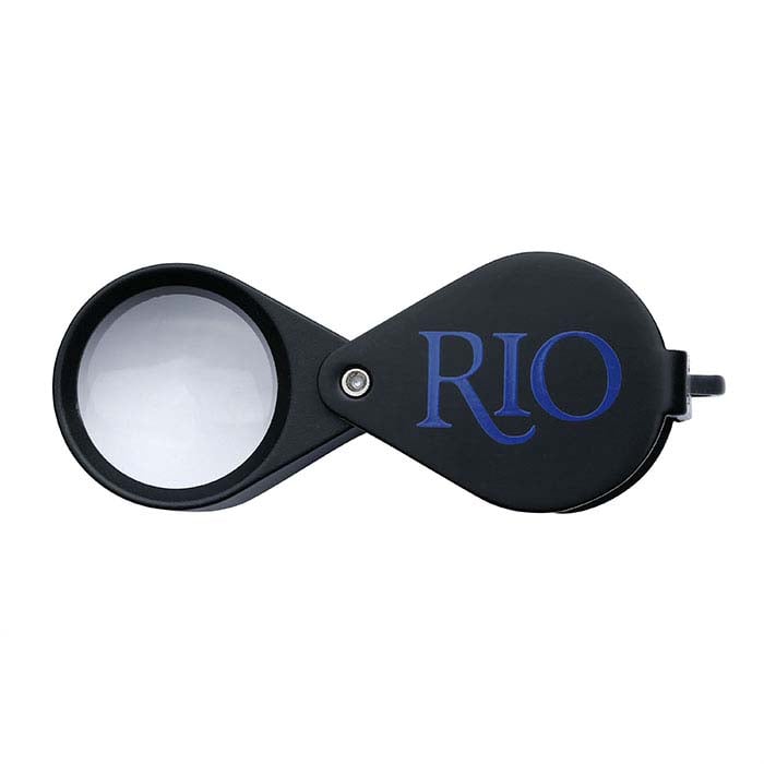 Rio 10X Trigubas Lupa, Juoda