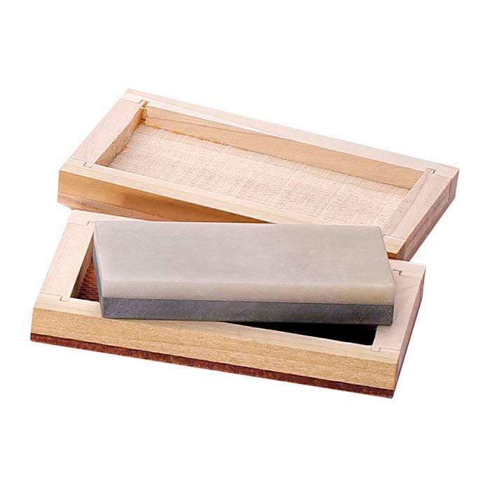 Dunston 黑色/半透明组合阿肯色磨刀石