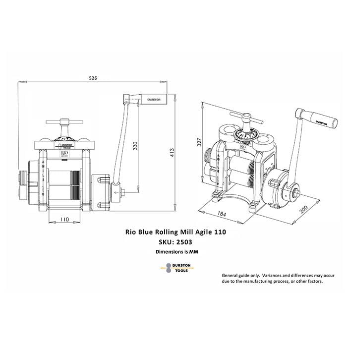 Durston Rio Agile C110 Combination Rolling Mill