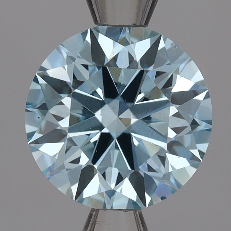 실험실에서 성장한 다이아몬드 2.04캐럿, 라운드, 블루, VS2