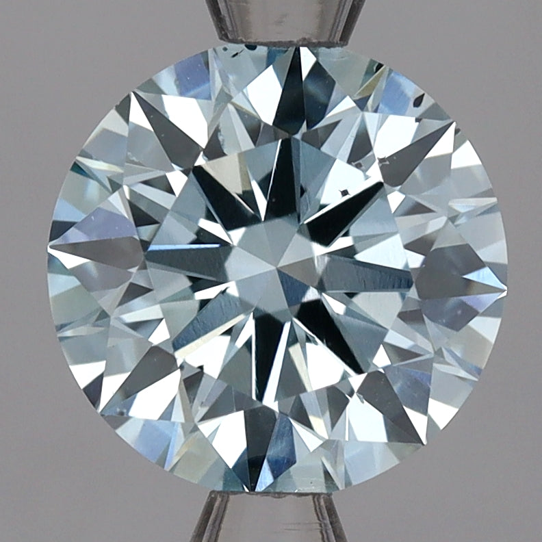 실험실 성장 다이아몬드 2.09캐럿, 라운드, 블루, SI1