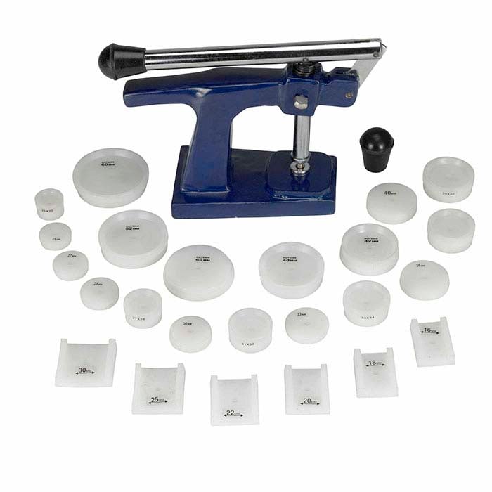 Stalinis nailoninis laikrodžių uždarymo presų rinkinys