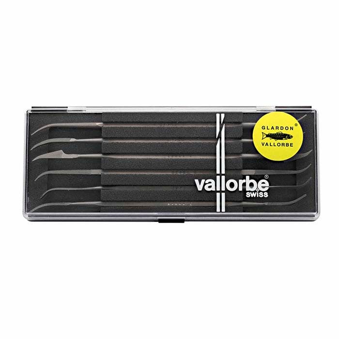 Glardon Vallorbe® Riffler File Sets, Set of 6