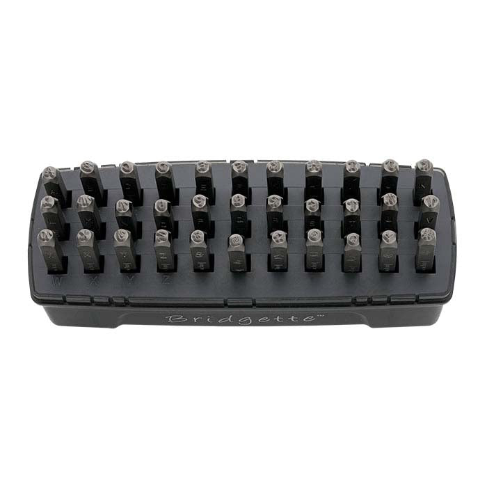 ImpressArt® Design Stamp Set, Uppercase Bridgette Alphabet, Characters