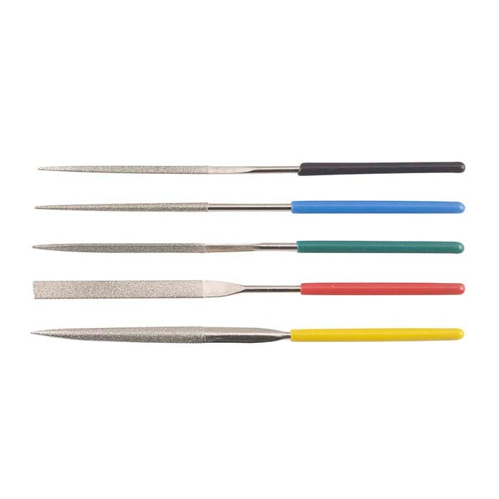 مجموعة مبردات الماس ميكرو-شايبر، 240 شبكة، طقم من 5