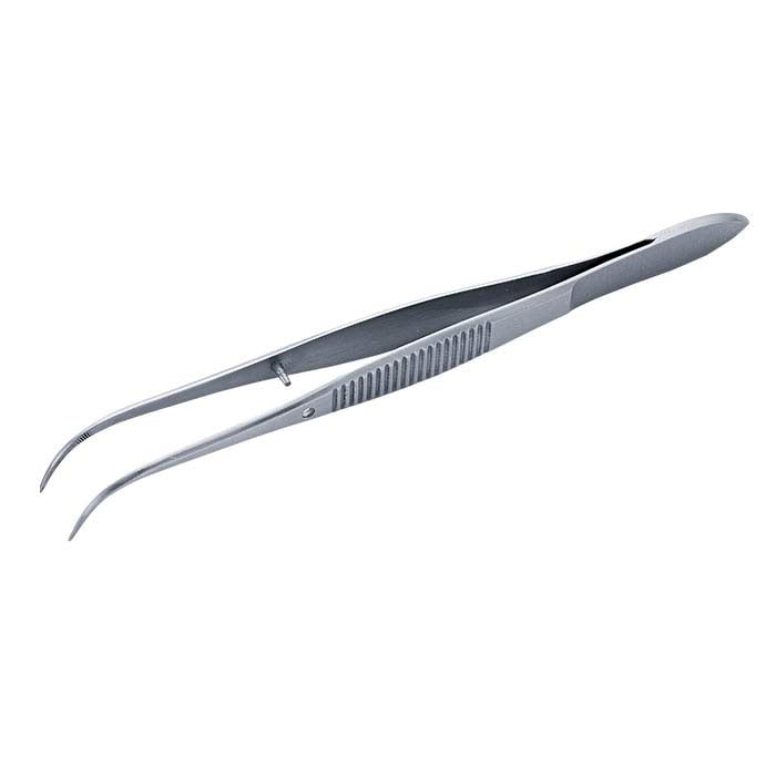 ステンレススチール曲線ユーティリティピンセット