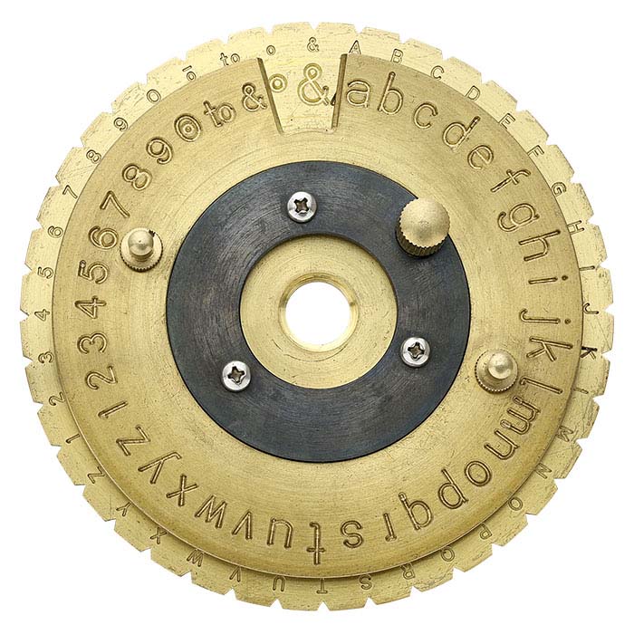 내부 반지 조각기용 황동 연결 블록 폰트 다이