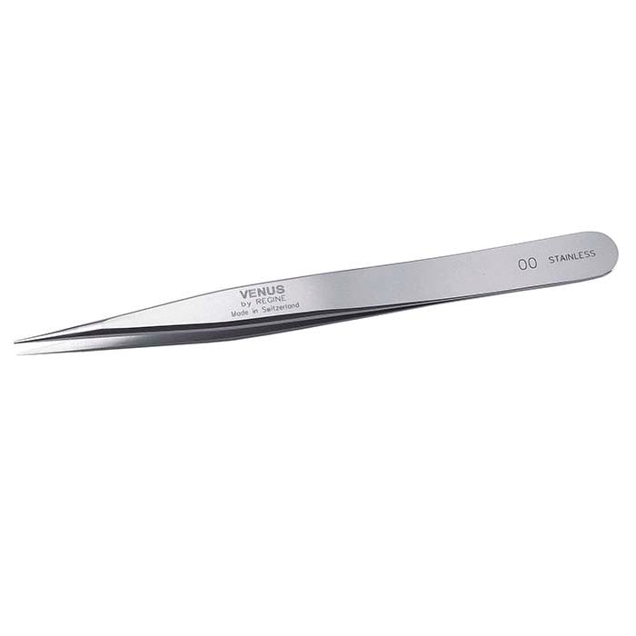 Regine Stainless Steel Precision 00 Pattern Tweezers