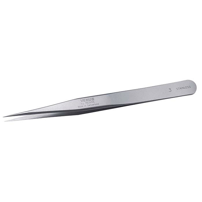 Regine ruostumattoman teräksen Precision 3-kuvioiset pinsetit