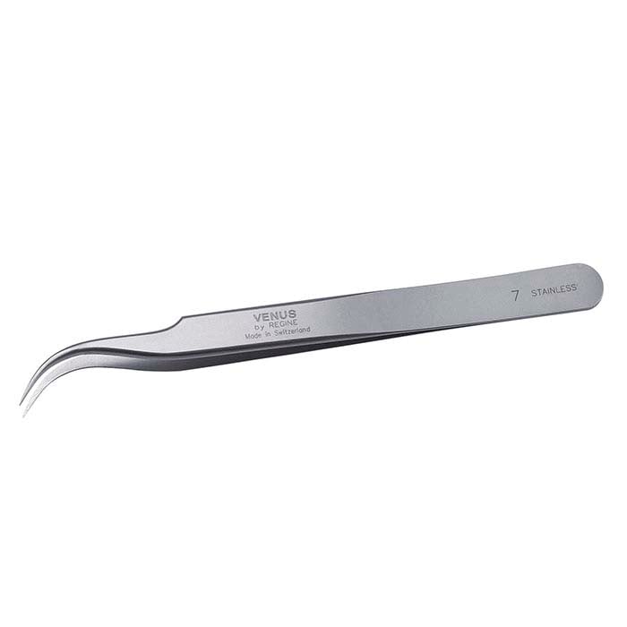 Regine Stainless Steel Precision 7 Pattern Tweezers