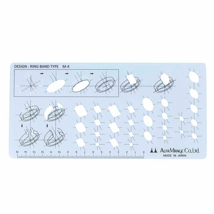Korusuunnittelupohja litteille sormusvanteille