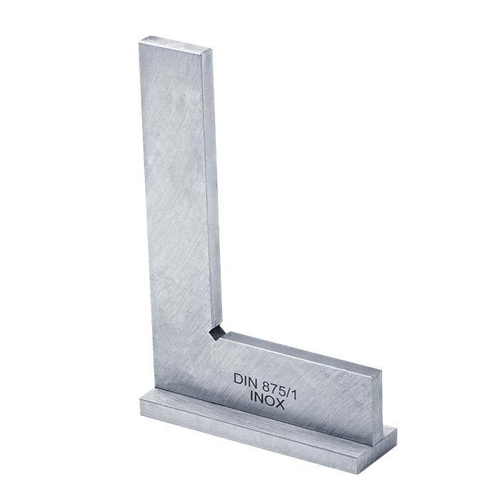 مربع دقيق مع قدم قابلة للإزالة