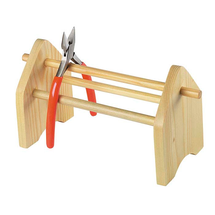 Porta pinze e taglierine in legno massiccio