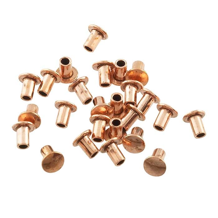 מסמר נחושת באורך 3/32" לכלי ריתוך Crafted Findings בקוטר 1.59 מ"מ