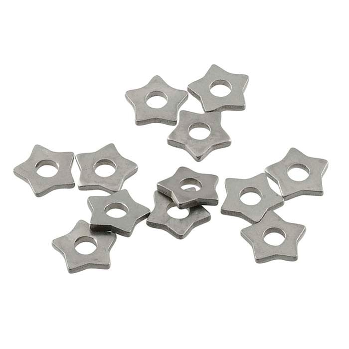 סיכת כוכב סגסוגת ניקל להדגשה לכלי ריתוך Crafted Findings בקוטר 1.59 מ"מ