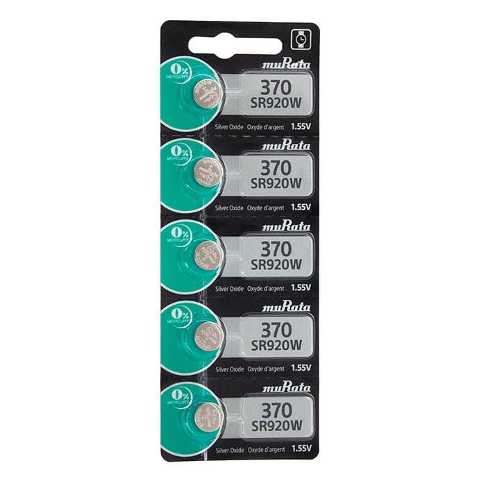 Murata Sølvoxid Ur-batteri, 370-SR920W
