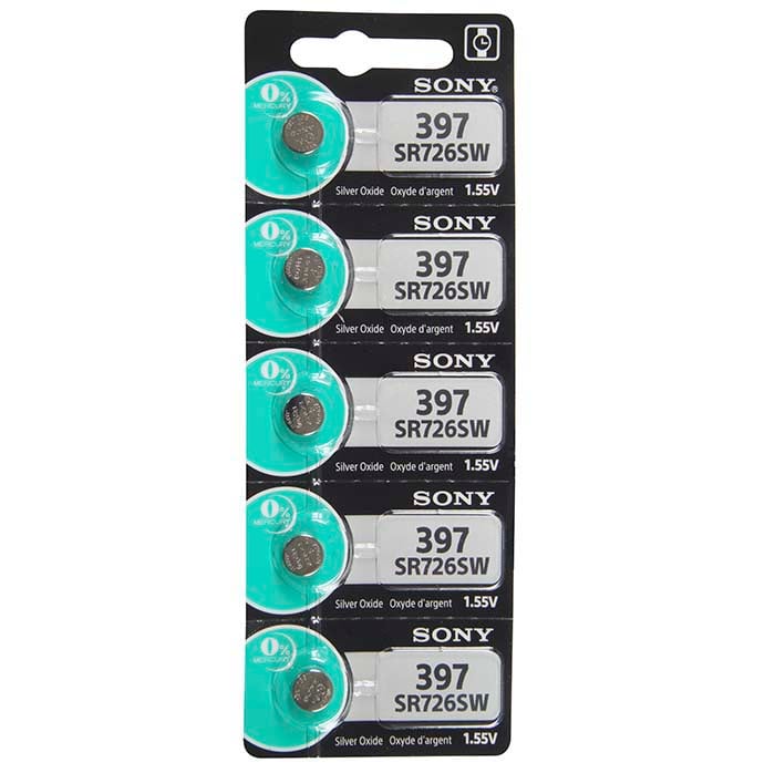 بطارية ساعة أكسيد الفضة موراتا، 397-SR726SW