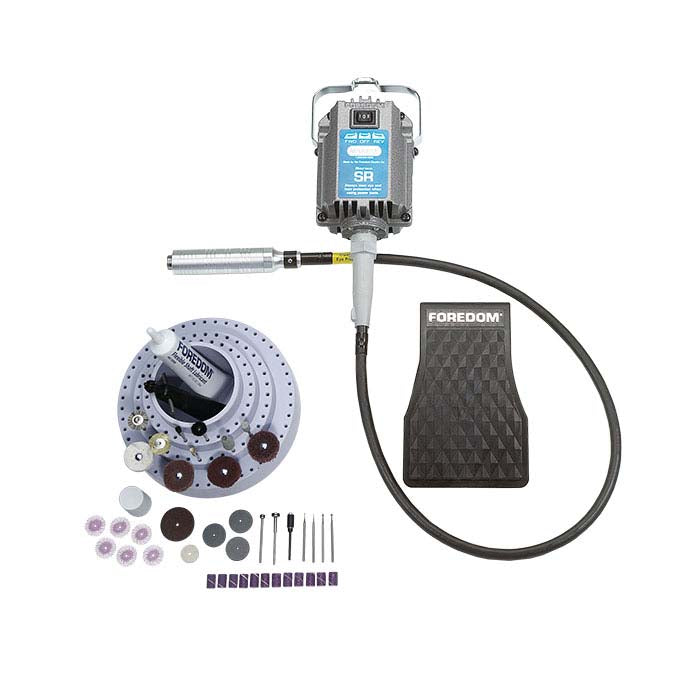 Foredom M.SR-FCT SR Motor with H.30 Handpiece Flex Shaft System