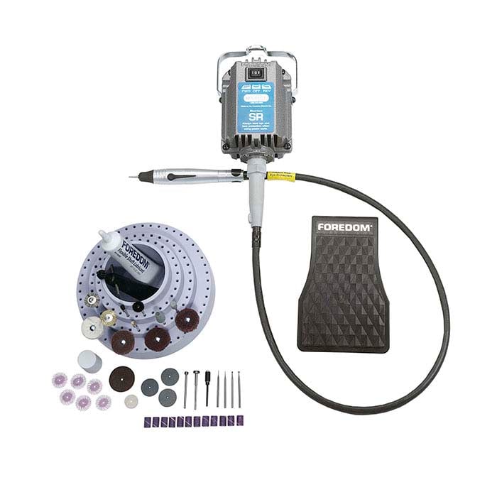 Foredom SR Motor with H.20 Quick-Change Handpiece Flex Shaft System