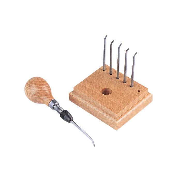 Kit di utensili per millgrain francese