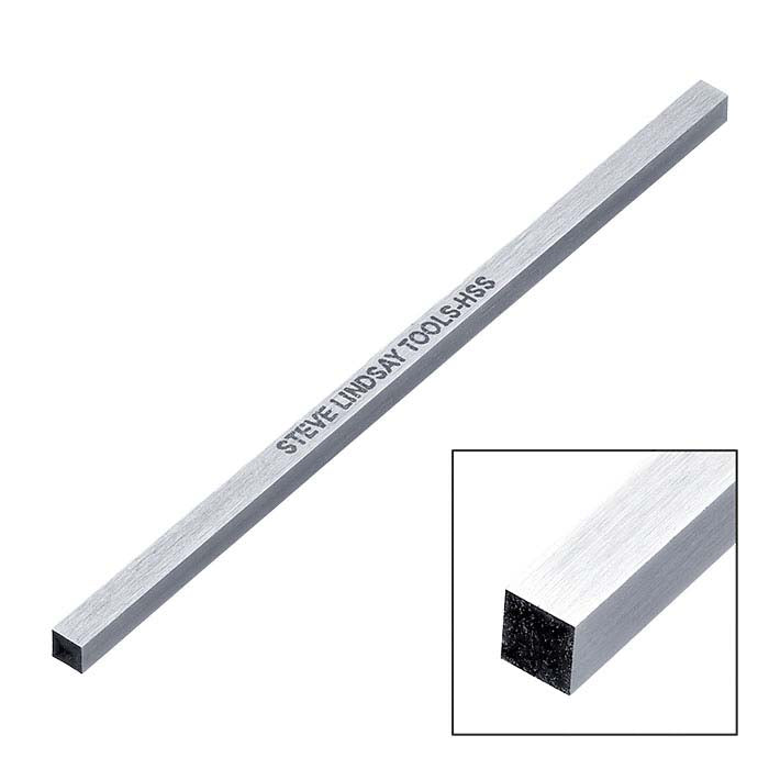 Lindsay Högkvalitativt stål 2.38mm fyrkantig gravyrblankett