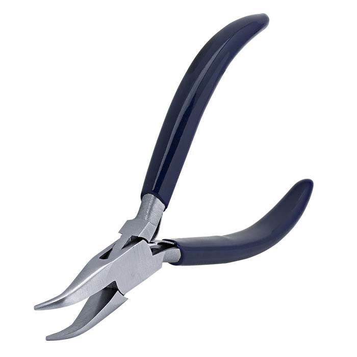 Bent Fine-Tip Chain-Nose Replės