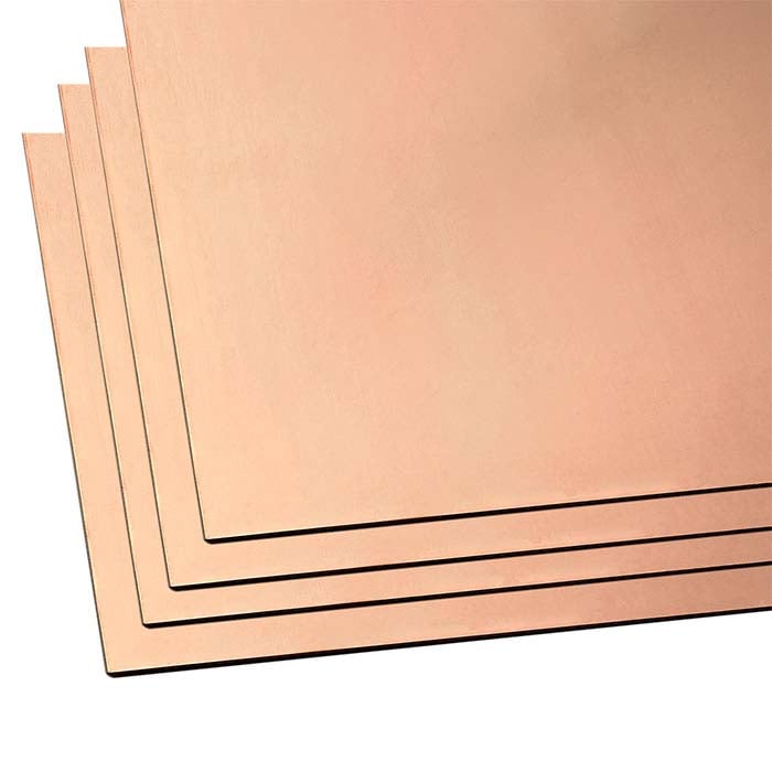 Copper 304.8mm x 304.8mm Sheet, Dead-Soft