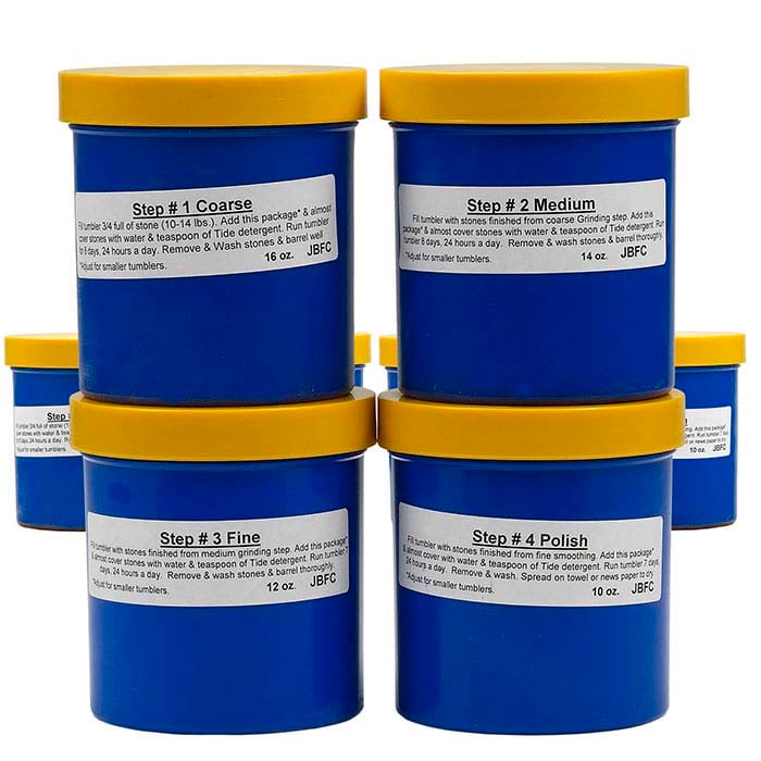 Czteropak ładunków do bębna lapidarniczego