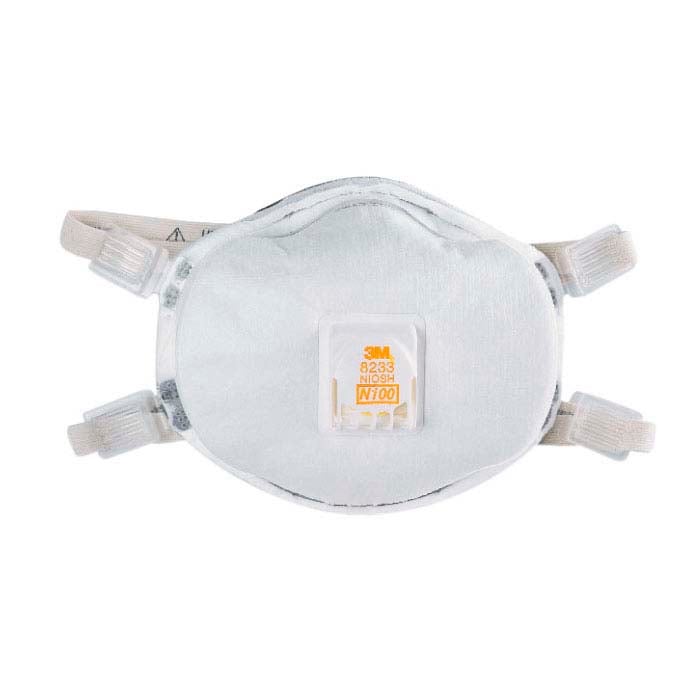 8233 N100 قناع تنفسي للجسيمات